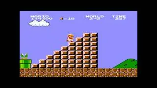 Super Mario Bros - Longplay - No Damage,No Death (NES)