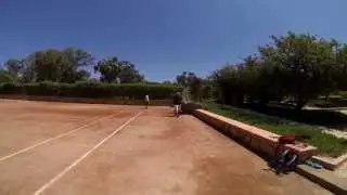 Tennis binouzes agadir gopro