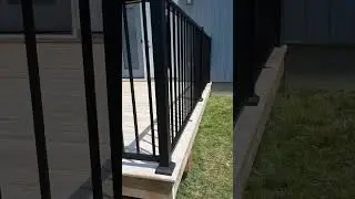 Aluminum hand rail system #shorts