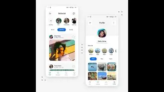Flutter App UI Challenge | BeSocial | #Shorts