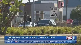 Two Minors In Roll Over Accident