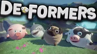 RAGING BLOB WAR! - Deformers FUNNY MOMENTS