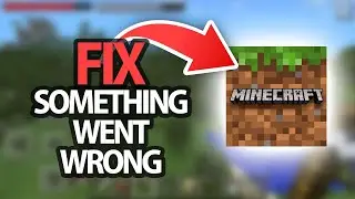 How To Fix Minecraft Mobile Something Went Wrong Error | Step By Step