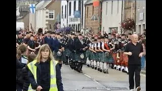 Golspie Gala parade