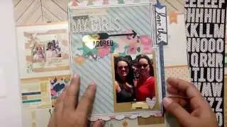 File folder tutorial and project using Crate Paper Craft Market collection