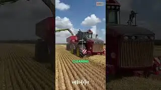How does a combine harvester work