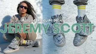 ADIDAS FORUM WINGS 1.0 JEREMY SCOTT ON FOOT REVIEW and HOW TO STYLE: Craziest One Yet?