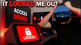 I Built a Clock That LOCKS My PC(it's Evil)