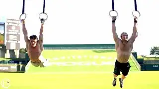 CrossFit Champions🏋️&zwj;♂️ Rogue Invitational 🔥 Ring Muscle Up ⚡️ #Shorts