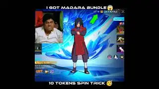 I GOT MADARA BUNDLE  😎 IN 10 TOKENS 😱#freefire#freefireshorts#howtogetmadarabundlein10tokens