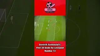 Dominik Szoboszlai's First 20 Goals for Liverpool number 13 #liverpool #liverpoolfc #thereds