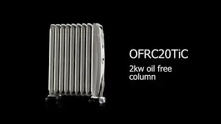 Dimplex Oil Free Electric Radiator 2kW With Choice of Heat, Thermostat & Timer