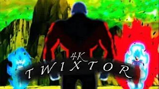 GOKU AND VEGETA VS JIREN 4K CLIPS FOR EDITING 