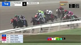 Gulfstream Park February 6, 2020 Race 4