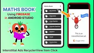 Implement Admob Interstitial Ads on RecyclerView Item Clicks in 2023 | The Programmer Nitish