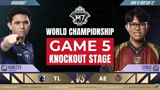 🔴 MLBB M7 | TLPH против AE, игра 5 | Team Liquid PH против Alter Ego | Этап плей-офф | Чемпионат ...