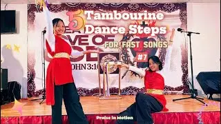 5 Tambourine Dance Steps for Praise with Ivanlyn and Sheena pt. 7 | Praise in Motion