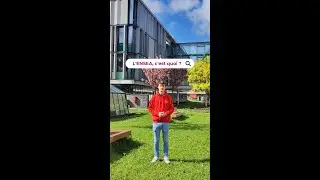 Hugo vous pr&eacute;sente son &eacute;cole d'ing&eacute;nieur : l'ENSEA !