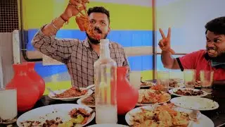 Kuttanadan Newyork City Family Hut | Tasty Food Toddy shop in Kuttanad | Village Recipe Channel.
