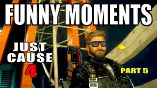 We Broke the Amusement Park in Just Cause 4! Funny Gaming Moments You'll EVER See | (Part 5)