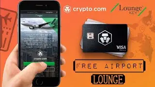 How to get FREE Airport Loungekey Access for Crypto.com VISA CARD | Tutorial