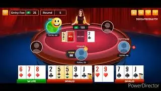 pool Rummy finally I am win