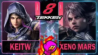 Tekken 8 Keitw (ZAFINA) VS Xeno Mars (LARS)🥊 鉄拳8🥊4K 60ᶠᵖˢ🥊T8🥊TK8 #tekken