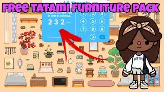 Free Unlock Tatami Townhouse Furniture Pack Code! 100% Free Toca Life World | Free Code