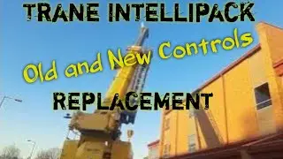Замена 55-тонного Trane Intellipack и запуск системы управления.