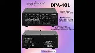 Big sound in a compact body&mdash;meet the DJPlus DPA-40U