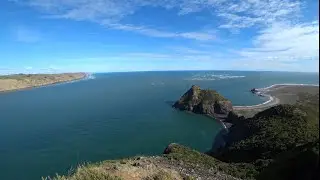 Whatipu West Coast Cliff Hiking POV 4K