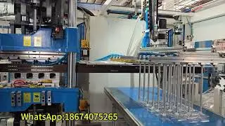 In-mold grab stacking for 0.25mm bowl lid for airline tableware thermoforming machine DM60 3 station