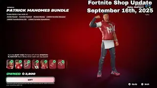 Fortnite: Item Shop Review [September 16th, 2025] (Fortnite Chapter 6)