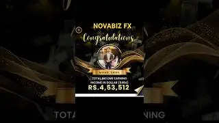 NOVABIZ FX TEAM congratulations big achievement of NOVABIZ FX #skt #trading #novatechfx