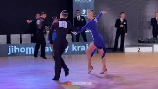 Patrik Buda - Silvia Budova SVK | Samba | WDSF European Ch. Youth 10 Dance - Brno 2020