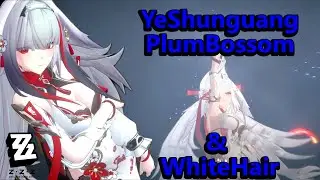 YeShunguang - PlumBossom & WhiteHair | ZZZ | ゼンゼロ 葉瞬光