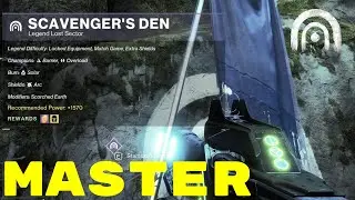 Destiny 2 Scavenger's Den Lost Sector Master Solo Flawless | Location In The EDZ