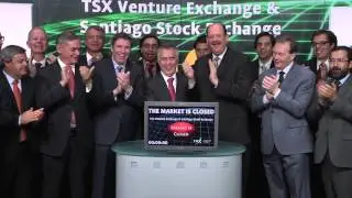 TSX Venture Exchange & Santiago Stock Exchange closes TSX Venture Exchange, March 3, 2014.