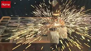 Cutting display-12030SK-60KW cut 70mm CS #acmelaser #metal #bevelcutting