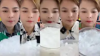 CRUNCH ICE | ICE EATING ASMR | SOLO | WHITE ICE | CRUSHED SOFT ICE |