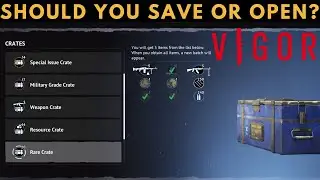 VIGOR - SHOULD YOU OPEN OR SAVE CRATES?