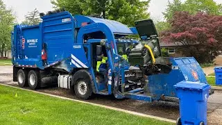 Republic’s Unbelievably Fast Mack LR Heil Odyssey Curotto Can Garbage Truck