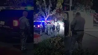 SAN BERNARDINO CHP MOTORCYCLE PURSUIT ENDS IN FONTANA 8-21-2025 SUSPECT HOSPITALIZED