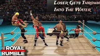 WWE 2K23 - WWE Legends Water Royal Rumble Match!