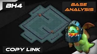 OMG ! NEW BH4 BEST BASE TROPHY 1600 + 🏆| COPY LINK | Builder Hall 4 | Clash of Clans .