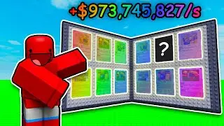 I Made MILLIONS by Collecting CARDS in Roblox!