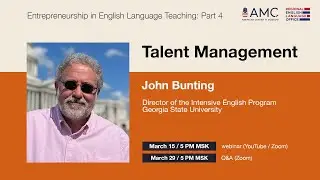Talent Management: Entrepreneurship in English Language Teaching Series