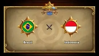 Brazil vs Indonesia, Hearthstone Global Games Group Stage