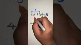 Fractions Tricks | Fractions Addition tricks | Math trick #fractions #fraction #math #tricks #shorts