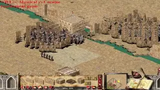 Stronghold crusader Tournament stream: -=W.L=- Mystical vs Cocaine